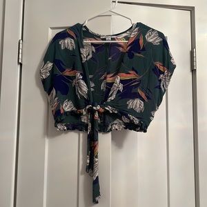 O’neill Hawaiian Top Wrap Top Tie Size Medium
